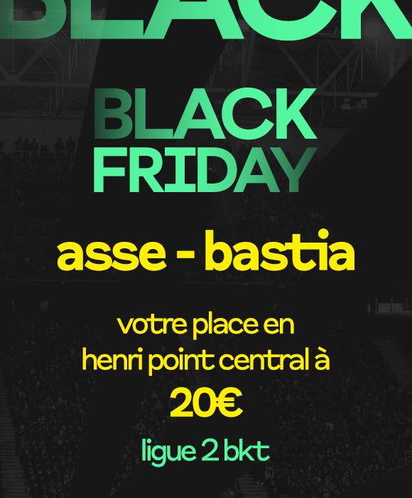 <p><span class="ql-size-large">Venez encourager les Verts à </span><strong class="ql-size-large">tarif réduit en Henri-Point Balcon Centrale pour la rencontre ASSE-BASTIA</strong></p>