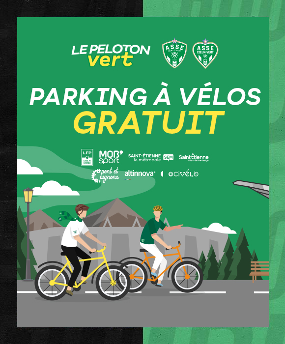 <p class="ql-align-justify"><span style="background-color: rgb(255, 255, 255); color: rgb(20, 20, 20);">Rejoignez le Chaudron en toute sérénité, profitez d'un service de stationnement dédié aux supporters cyclistes.</span></p>